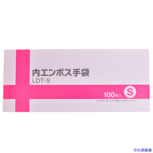 ■IRL ポリエチレン手袋(CPE)内エンボス S LDTS(5116606)×40[送料別途見積り][法人・事業所限定][掲外取寄]