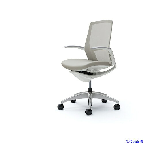 ■OKAMURA フィノラチェア ミドルバック 座クッション C743CWF1G3(5140794)[送料別途お見積り][法人限定][外直送]