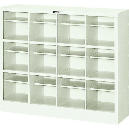 ■TRUSCO オープンシューズケース 12人用 1006X300XH850 NPS12(5209111)[法人限定][直送元](3.0)