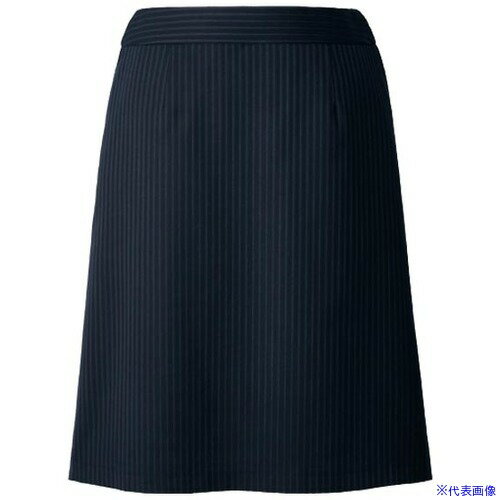 ■GROW ツイン・カラードストライプ後ろマーメイドスカートネイビー系15 GSKL1758K615(5220913)[送料別途お見積り][法人限定][掲外取寄]