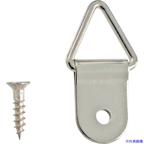 オレンジブック トラスコ中山　TRUSCO福井金属工芸 三角吊カン F−0181 〔品番:F0181〕[ 注番:5228208]特長●額縁・パネルなどを掛ける為の鉄製吊り金具です。仕様（kg）:4仕様2●カラー:シルバー色●入り数:1パック●額縁工作用金具●吊カン×10ヶ、木ネジ×10本材質/仕上●素材:鉄●ネジ:鉄セット内容/付属品注意原産国（名称）日本JANコード4947189801812本体質量19gオレンジブック トラスコ中山　TRUSCO福井金属工芸 三角吊カン F−0181 〔品番:F0181〕[注番:5228208][本体質量：19g]《包装時基本サイズ：120×60×12》〔包装時質量：20g〕分類》オフィス・住設用品》文具・事務用品》掲示板☆納期情報：メーカー取り寄品（弊社より発送）
