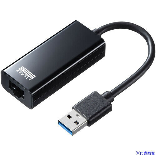 ■SANWA USB3.2ーLAN変換アダプタ(ブラ�