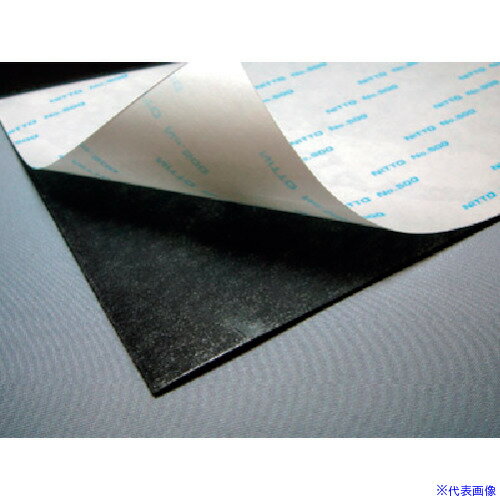 ■二六製作所 RST94 フェライトラバー 1000×100×1(等方性) 両面テープ付 RST94(5253670)[法人・事業所限定][外直送元]