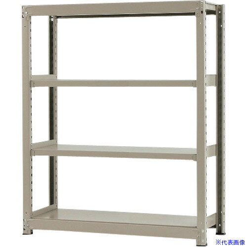 ■北島 中量500K単体W1200XD450XH1500ニューアイボリ—4段 T500120451504(5259013)[法人限定][外直送元]