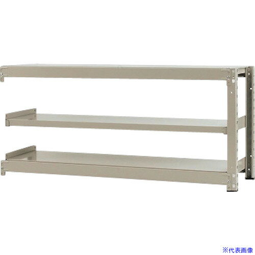 オレンジブック トラスコ中山　TRUSCO北島 中量500K連結W1500XD750XH700ニューアイボリ—3段 〔品番:T500R15075703〕[ 注番:5259822]特長●ボルトレスで組立が簡単しかも1段／耐荷重が500kgで連結での増設可能なラックです。仕様●間口(mm)：1500●奥行(mm)：750●高さ(mm)：700●色：ニューアイボリ—●棚段数(段)：3●均等積載量(kg/段)：500●最大積載量(kg/台)：2000●棚板調整ピッチ(mm)：50仕様2材質/仕上●スチール製セット内容/付属品注意原産国（名称）日本JANコード4976202303897本体質量61.2kgオレンジブック トラスコ中山　TRUSCO北島 中量500K連結W1500XD750XH700ニューアイボリ—3段 〔品番:T500R15075703〕[注番:5259822][本体質量：61.2kg]分類》物流・保管用品》物品棚》中量棚300kg☆納期情報：オレンジブック掲載以外でメーカー直送品（送料元払い）【法人限定＝会社名ご記入お願い致します。】※北海道・沖縄・離島は運賃別途商品も含む