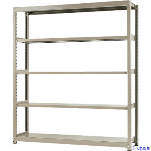 ■北島 中量500K単体W1800XD450XH2100ニューアイボリ—5段 T500180452105(5259839)[法人限定][外直送元](3.0)