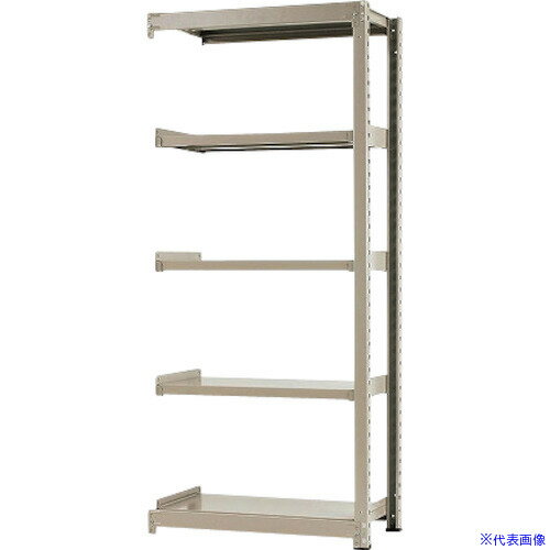 ■北島 中量500K連結W900XD750XH2100ニューアイボリ—5段 T500R90752105(5259866)[法人限定][外直送元]