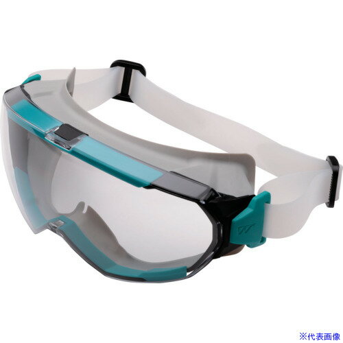 ■ミドリ安全 セーフティーゴーグル VG-505F シリコンバンド NV 通気孔なし VG505FSINV(5260589)