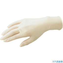 ■バリアローブ ラテックス手袋繊細グリップパウダーフリーS(100枚入) NO.2415S(5260986)