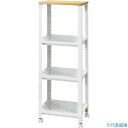 ■不動技研 収納ラック コネクトラック ミニ ウッドトップタイプ W F2643 017068(5280997)