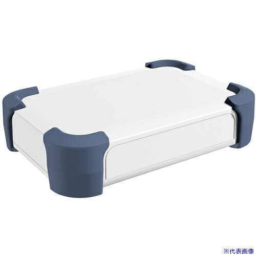 ■タカチ 耐衝撃ガード付プラスチックケース PFG20413WI(5316338)[送料別途お見積り][法人限定][掲外取寄]
