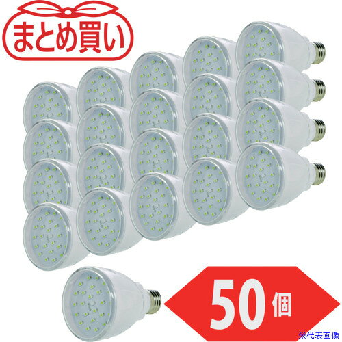 ■TRUSCO まとめ買い 充電式スマートLED電球 50個 TDRS26H50P(5320227)