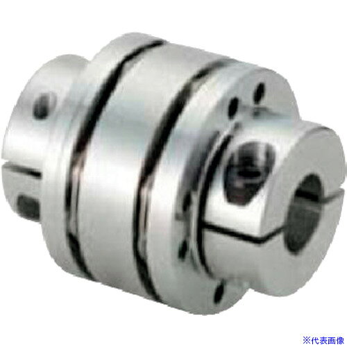 ■酒井製作所 精密バネ軸継手 ボルトクランプ締結タイプ カップリング TAD−Cシリーズ10X10 TAD48C10X10(5323063)[送料別途お見積り][法人限定][直送]