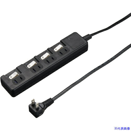 ■YAZAWA 雷ガード付4個口節電タップ3