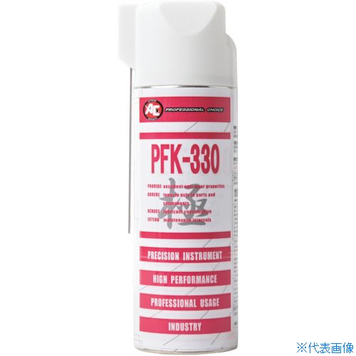オレンジブック トラスコ中山　TRUSCO旭 超極圧・耐摩耗潤滑剤PFK-330 330ml 〔品番:PFK330〕[ 注番:5353221]特長●多目的低粘度焼付き防止剤です。●強力な潤滑作用により、精密機器の給油期間延長します。●耐熱性に優れ、粘度が低く清潔でゴム、プラスチックや全ての金属に安全です。●乾燥炉のチェーンなどの高温箇所においても酸化劣化がほとんどなく性能を維持します。用途●印刷機械、射出成形機用。●バルブのねじ部のかじれ、焼付け防止に。●エアツールなどの作業工具の保守メンテナンス作業に。仕様●色：透明●容量(ml)：330●使用温度範囲(℃)：-20〜260●容器：スプレー缶仕様2●使用温度範囲：-20〜260℃材質/仕上●主成分：精製鉱油セット内容/付属品注意原産国（名称）アメリカJANコード4562281593252本体質量330gオレンジブック トラスコ中山　TRUSCO旭 超極圧・耐摩耗潤滑剤PFK-330 330ml 〔品番:PFK330〕[注番:5353221][本体質量：330g]《包装時基本サイズ：61×61×199》〔包装時質量：364g〕分類》化学製品》化学製品》潤滑剤☆納期情報：仕入れ先通常在庫品 (欠品の場合有り)