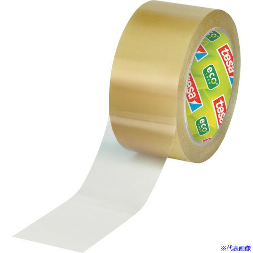 ■tesa PLA基材 梱包テープ(バイオマス由来) テサ58296 透明 50mmx66m 582965066(5357134)
