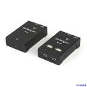 ■スターテック USBエクステンダー/4ポート/USB 2.0/40m(Cat5)50m(Cat6)/LANケーブル使用/延長器 USB2004EXTV(537...