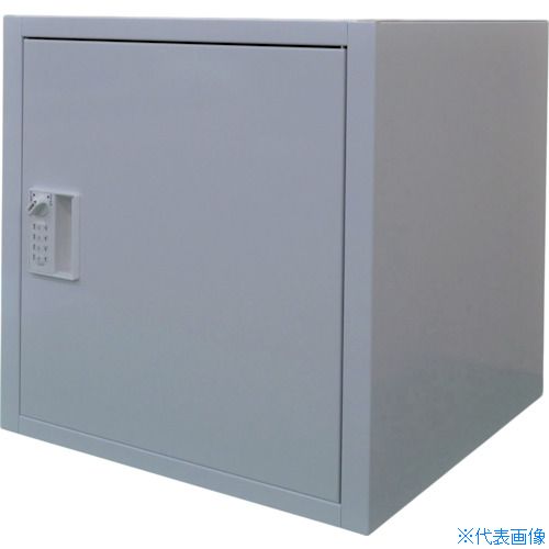 ■仁張 パーソナルロッカーキューブ4 ダイヤル錠 クリアホワイト色 400×400×400 CB4...