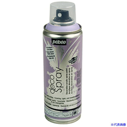 ■Pebeo デコスプレー200ml マット色 パステルバイオレット 093815(5381278)