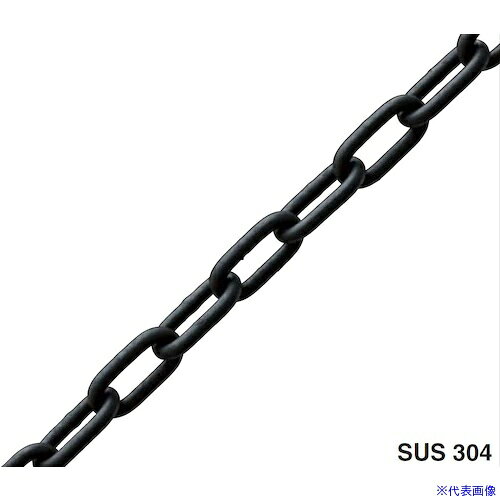 オレンジブック トラスコ中山　TRUSCOふじわら ブラックチェーン 〔品番:B55〕[ 注番:5382083]特長●ステンレス製品の黒ツヤ消し色です。●高い耐食性を維持するなど、総合的耐食性能に優れていますので屋外での使用にも適しています。●黒ツヤ消し色ですのでデザイン性が良く、光の反射等を防止する効果がありますので舞台など目立つと困る場所にも適しています。用途●バリカー、装飾などに使用します。仕様●全長(m)：5●線径d(mm)：5●内長P(mm)：27●内幅W(mm)：8●使用荷重(kN)：2.45●色：黒仕様2材質/仕上●SUS304セット内容/付属品注意原産国（名称）日本JANコード4570140220300本体質量2145gオレンジブック トラスコ中山　TRUSCOふじわら ブラックチェーン 〔品番:B55〕[注番:5382083][本体質量：2145g]分類》金物・建築資材》建築金物》チェーン☆納期情報：メーカー取り寄品（弊社より発送）