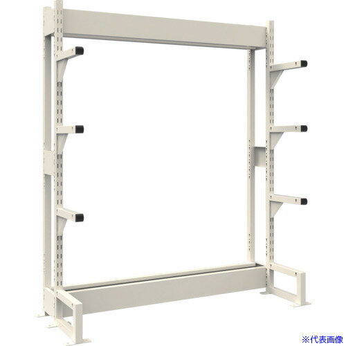 ■TRUSCO ボルトレス長尺保管棚M1.5 単式基本1500X450XH1500 4段 VRM1.55554(5383496)[送料別途お見積り][法人限定][直送]