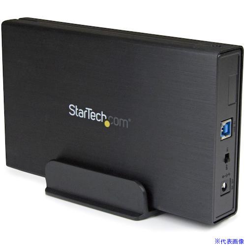 ■スターテック 外付HDD / SSDケース/USB-A接続/3.5”SATA SSD/HDD/10Gbps/アダプターケース S351BU313(5388177)[法人・事業所限定][外直送元]