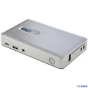 ■StarTech ドッキングステーション/USB−C接続/1画面/4K DP VGA/65W PD/USBハブ/イーサネット/多機能 DKM30C...