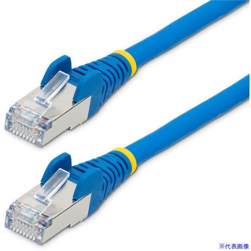 ■StarTech カテゴリ6A LANケーブル/2m/ブルー/10GbE 500MHz/ハロゲンフリー/ツメ折れ防止機構付/CAT6A NLBL2MCAT6APATCH(5395847)