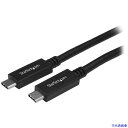 ■スターテック USB-Cケーブル/1m/USB 3.0/5Gbps/Type-C - Type-C/60W/オス-オス/ブラック USB315CC1M(540...