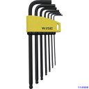 ■WISE ボールポイント 黒染め7本セット(セミロング) WLB230B7S(5408781)