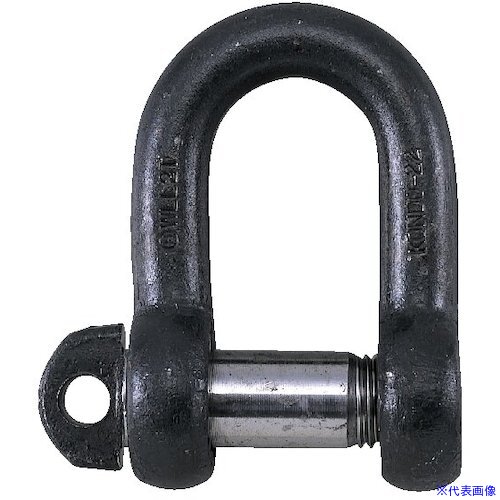 ■コンドーテック KONDO規格シャックル SDシャックル 16 (1.0t) 生地 022SDA016(5431900)[送料別途お見積り][法人限定][外直送]