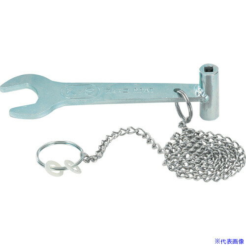 ■タスコ スパナ付きコックハンドル TA380KV2(5454749)[送料別途お見積り][法人限定][掲外取寄]