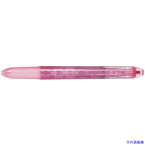 ■パイロット カスタマイズペン ハイテックCコレト 本体ボディ5色用 ドットピンク LHKCG25CDP(5460563)×..