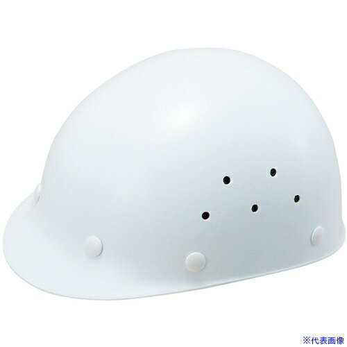 ■タニザワ ヘルメット ST#1360-DPZ(EPA) 軽量FRP製「かるメット」 前ひさしタイプ 通気孔付 ホワイト 1360DPZW1(5461897)[送料別途お見積り][法人限定][外直送]