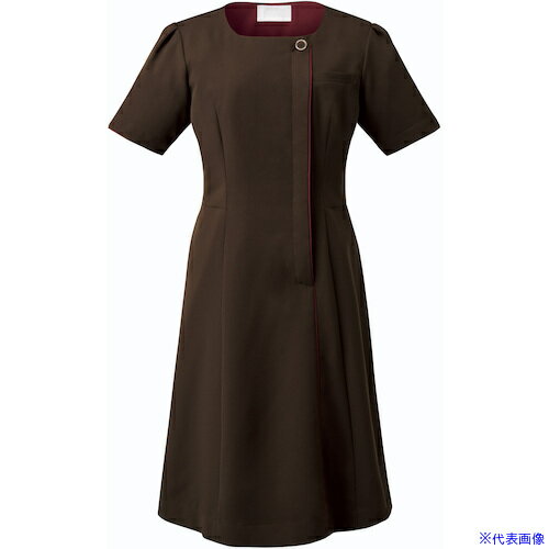 ■FOLK ワンピース ブラウン SS 3023SC20SS(5531463)[送料別途お見積り][法人限定][掲外取寄]