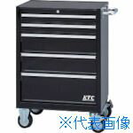 ■KTC 工具セット(ローラーキャビネットタイプ)［72点］ SK3720RXBK(5532938)[送料別途見積り][法人・事業所限定][直送]