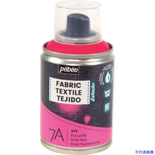 ■Pebeo 布用水性アクリルスプレー セタスプレー 100ml 蛍光ピンク 805473(5550107)