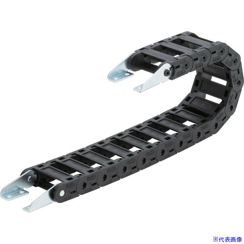 オレンジブック トラスコ中山　TRUSCOPISCO プラレールチェーンHPU 〔品番:HPU408R75〕[ 注番:5581027]特長●RoHS2対応品●フラップは、どちらからでも開閉が可能。●株式会社日本ピスコ公式サイトにてCADデータを提供しております。仕様●色：ブラック●使用温度範囲(℃)：-10〜80●本体サイズ(mm)：40×78●ピッチ(mm)：45●リンク数(/m)：23●最大フリースパン(m)：1.5●最大ケーブル・チューブ外径(mm)：19●最大移動ストローク(m)：2.9●最大移動速度(m/s)：2.5●最大ケーブル・チューブ質量(kg/m)：5●最小屈曲半径(mm)：75●プラレールチェーン質量(kg/m)：1.1仕様2●ケーブル・チューブガイドフラップ開閉タイプ材質/仕上●プラレールチェーン本体：PA6GF20％●取付具：SPCC＋三価ユニクロメッキ●仕切板：PA6セット内容/付属品注意●酸・アルカリの雰囲気内、熱水中はお避けください。原産国（名称）日本JANコード本体質量47.8gオレンジブック トラスコ中山　TRUSCOPISCO プラレールチェーンHPU 〔品番:HPU408R75〕[注番:5581027][本体質量：47.8g]分類》空圧用品》流体継手・チューブ》チューブ用品☆納期情報：メーカー取り寄品（弊社より発送）