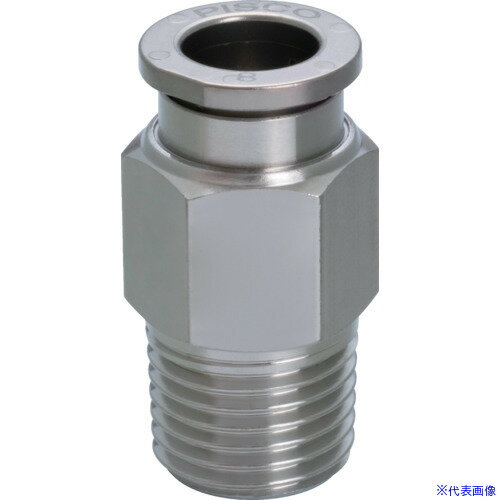 ■PISCO チューブフィッティングSUS316 SSPC602X(5584163)[送料別途お見積り][法人限定][掲外取寄]