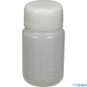 ■TRUSCO PEボトル丸型広口瓶(ポリエチレン製)100mL TB100L(5587446)