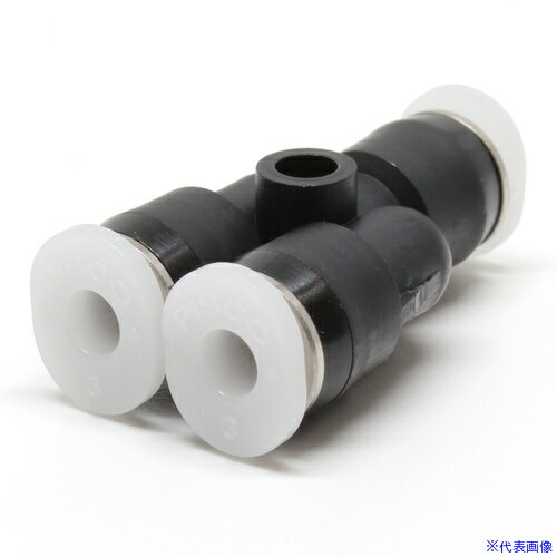 ■PISCO チューブフィッティングミニ PY1/8M(5598390)×10[送料別途お見積り][法人限定][掲外取寄](4.0)