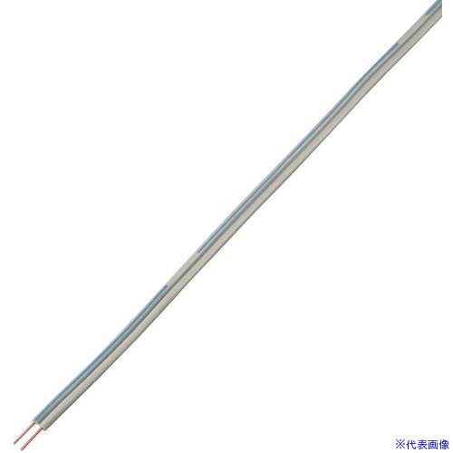 ■KYОWA 通信用屋内ビニル平形電線 TIV-F 0.8MM X 2C 30M TIVF0.8MMX2C30M(5621063)[送料別途見積り][法人・事業所限定][外直送]