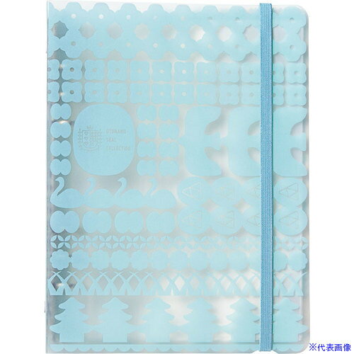 ■KING JIM オトナのシールコレクション バインダータイプ 2990002(5627194)×5[送料別途見積り][法人・..