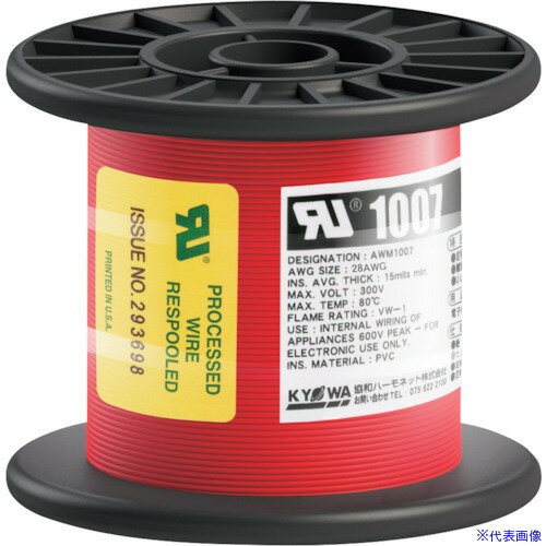 ��KY��WA UL��Ǯ�ӥ˥�������� UL1007 AWG28 100M �� UL1007AWG28100MRD(5628596)