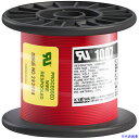 ■KYОWA UL耐熱ビニル絶縁電線 UL1007 AWG26 100M 赤 UL1007AWG26100MRD(5628641)