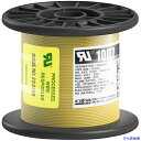 ■KYОWA UL耐熱ビニル絶縁電線 UL1007 AWG26 100M 黄 UL1007AWG26100MYL(5630127)