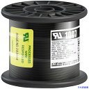 ■KYОWA UL耐熱ビニル絶縁電線 UL1007 AWG24 100M 黒 UL1007AWG24100MBK(5630135)
