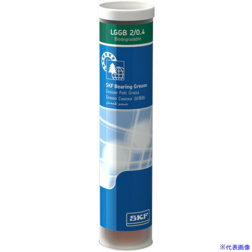オレンジブック トラスコ中山　TRUSCOSKF 軸受用グリース 生分解性 LGGB 2 (420mlカートリッジ入り) 〔品番:LGGB20.4〕[ 注番:5644531]特長●お客様ニーズに合わせて設計、用途に合わせて性能試験したグリースです。●軸受早期故障の36％以上は潤滑不良が原因です。●SKF潤滑剤は、お客様のニーズに合わせて設計され、実際の用途でその性能を試験しています。●軸受、潤滑剤、用途に関する当社の経験は、お客様の用途に適した潤滑剤を提供し、お客様の全体的な潤滑スキームを改善するための手助けとなります。●SKF LGGB 2はリチウム-カルシウム増ちょう剤を使用した、生分解性、低毒性、合成エステル油を基油とするグリースです。特殊な組成により、環境への影響が重要視されるアプリケーションに適しています。用途●農業および林業機械に。●建設および地ならし機械●鉱業機械およびコンベア機器●水処理およびかんがい - 水門、ダム、橋 - 連結機構、ロッドエンド、すべり軸受仕様●ちょう度：2●色：オフホワイト●容量(kg)：0.4●使用温度範囲(℃)：-40℃〜＋90℃●容器タイプ：カートリッジ●増ちょう剤、基油：リチウム/カルシウム、合成エステル油仕様2●毒性と生分解性に関する現行の規制に準拠●鋼鉄の上に鋼鉄を使用した球面すべり軸受、玉軸受、ころ軸受アプリケーションで良好な性能●良好な低温起動性能●良好な腐食抑制特性●中〜高荷重に好適●基油粘度(mm2/s)40℃、100℃：110、13●極圧性能 四球試験、溶着荷重、DIN 51350/4(N)：2600以上●転がり軸受グリース寿命(10000r/minでのL50寿命)R0F試験：100℃で1000時間材質/仕上●リチウム、カルシウム、合成エステル油セット内容/付属品注意●蛇腹タイプのカートリッジではありません。DIN 1284に対応したグリースガンをご使用ください。●保管時は立てて保管してください。原産国（名称）ドイツJANコード本体質量400gオレンジブック トラスコ中山　TRUSCOSKF 軸受用グリース 生分解性 LGGB 2 (420mlカートリッジ入り) 〔品番:LGGB20.4〕[注番:5644531][本体質量：400g]《包装時基本サイズ：55×55×241》分類》化学製品》化学製品》グリス・ペースト☆納期情報：仕入れ先通常在庫品 (欠品の場合有り)