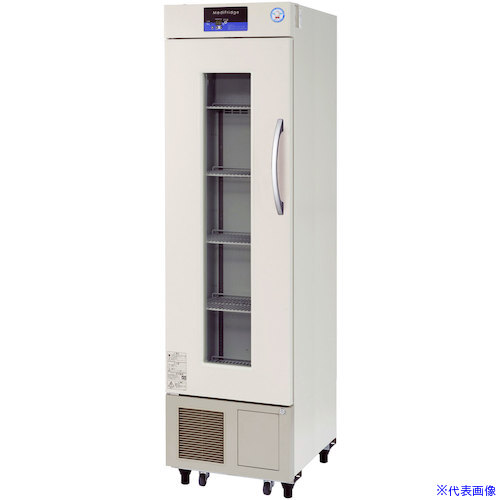 ■SIBATA スリム型薬用保冷庫 SMS-305GSX 051620302(5653756)[法人・事業所限定][外直送元](4.0)