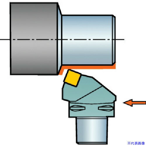 ■サンドビック コロマントキャプト セラミックチップ用カッティングヘッド(410) C5CSRNL27060124(56752..